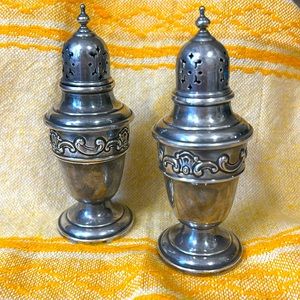 Gorham Silver Salt and Pepper Shakers